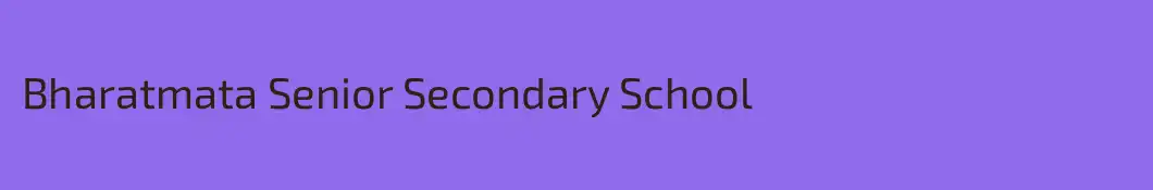 Bharatmata Senior Secondary School